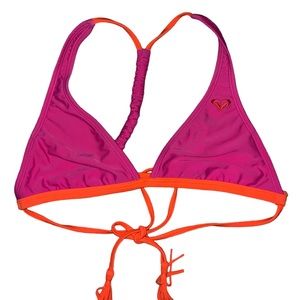 Roxy String Bikini Top, Size Medium